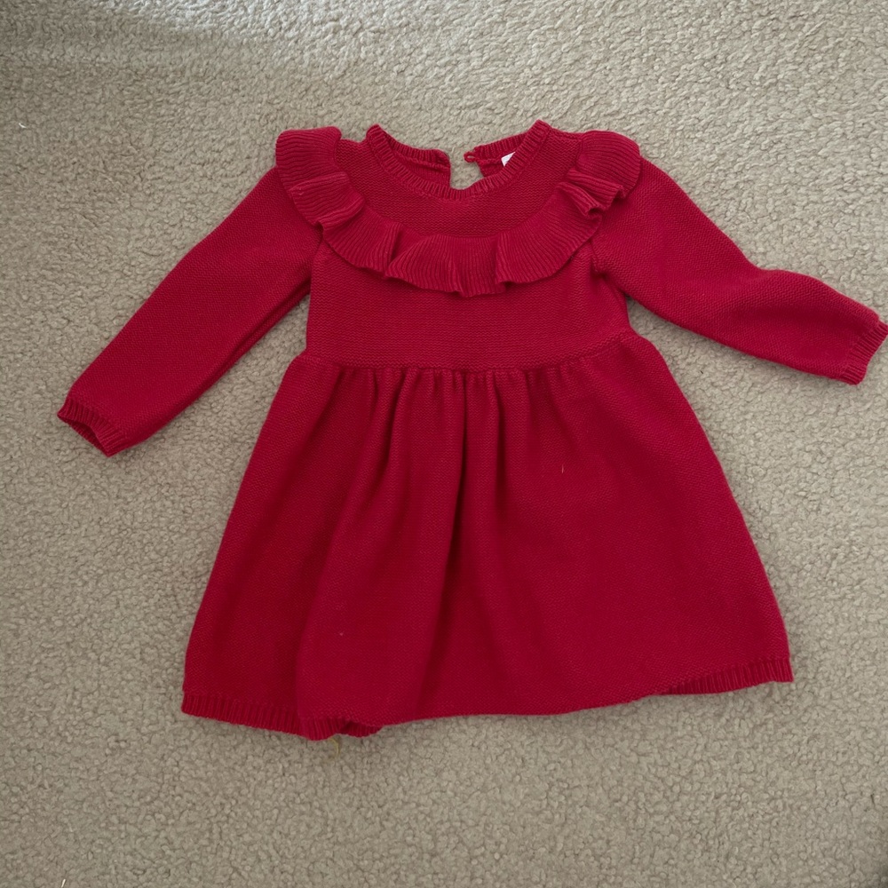 Baby girl sweater dress